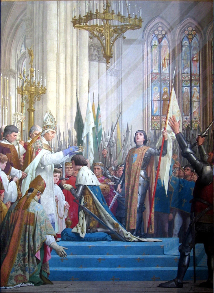 Jules Eugene Lenepveu, Joan of Arc at Reims for the Coronation of Charles VII, 1886-90