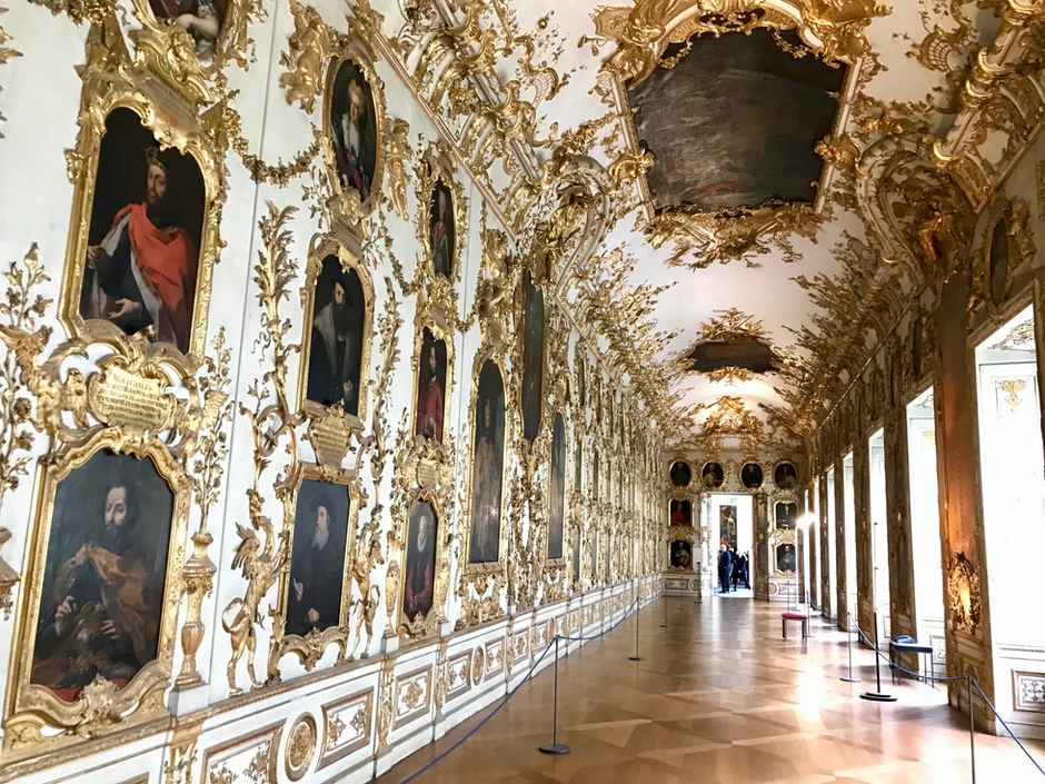 the Ancestral Gallery in the Munich Residenz