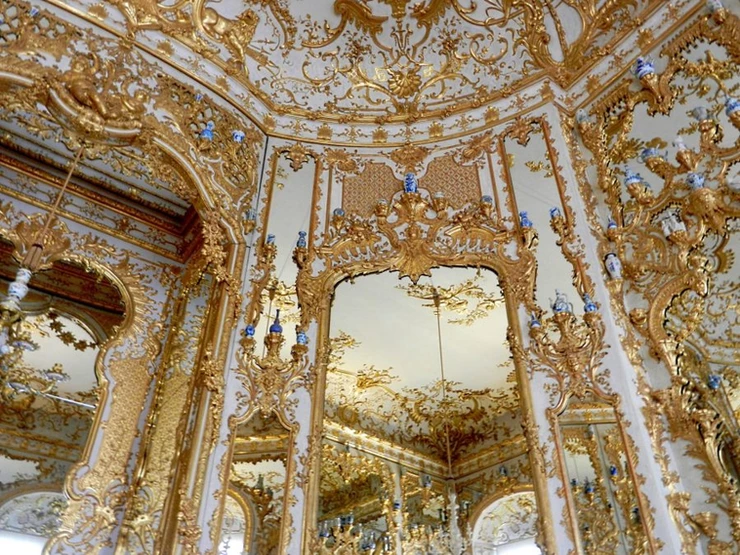 Cabinet of Mirrors in the Munich Residenz