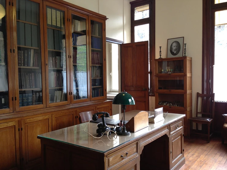 Marie Curie's office in the Curie Museum in Paris