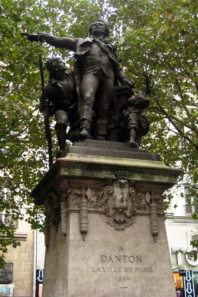 statue of French revolutionary George-Jacques Danton