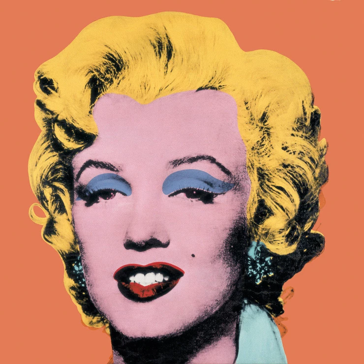 one of Warhol's Marilyn paintings