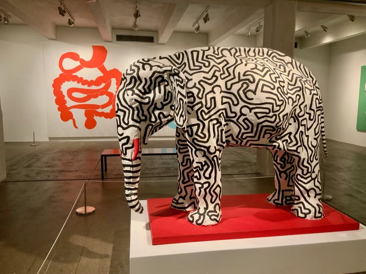 Keith Haring, Elephant, 1985