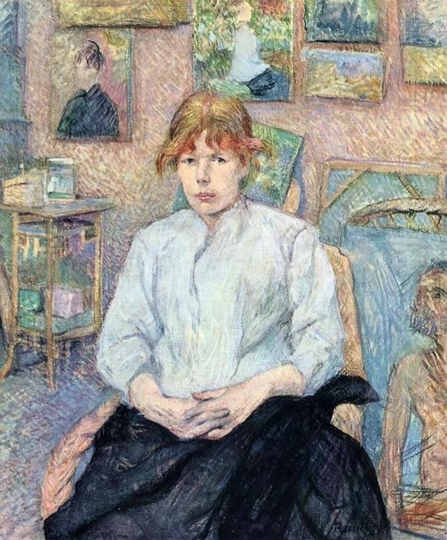 Toulouse-Lautrec, The Redhead in a Blouse, 1887