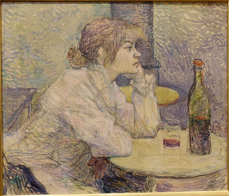 Toulouse-Lautrec, Suzanne Valadon The Hangover, 1889