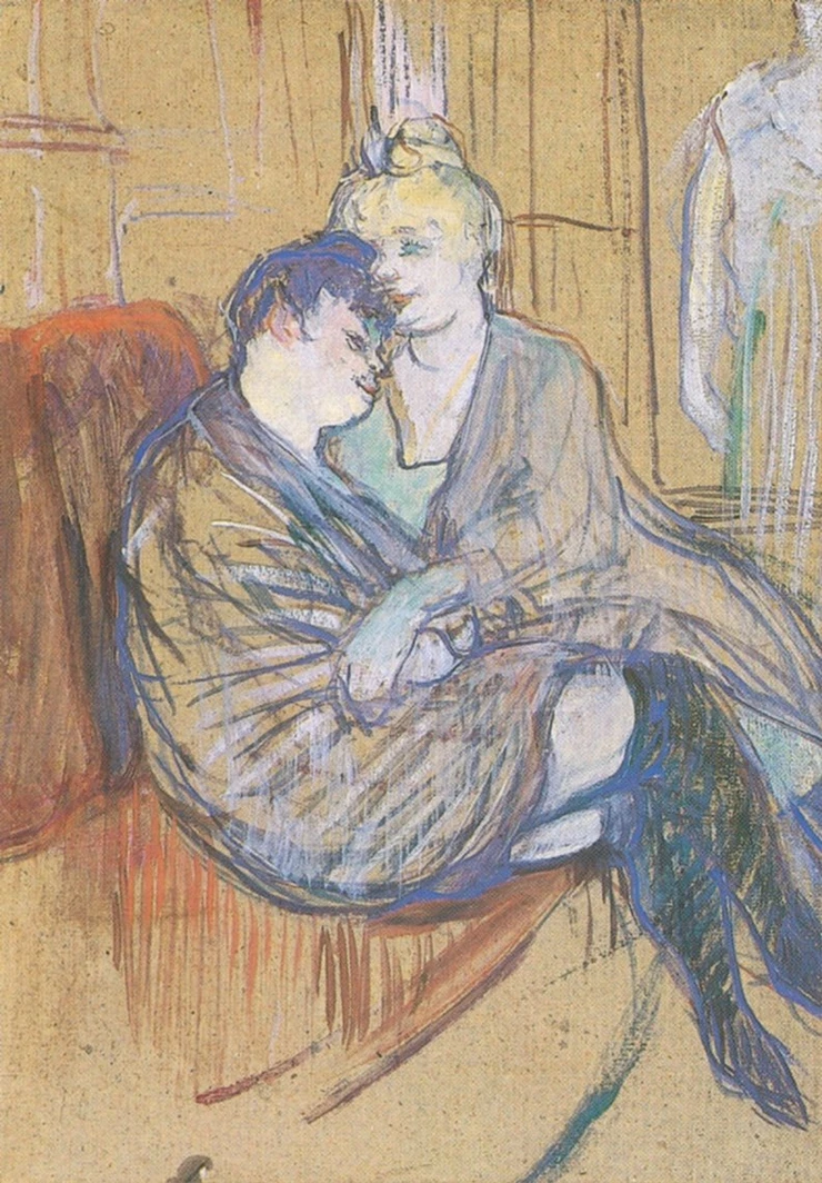 Toulouse-Lautrec, Two Friends, 1889
