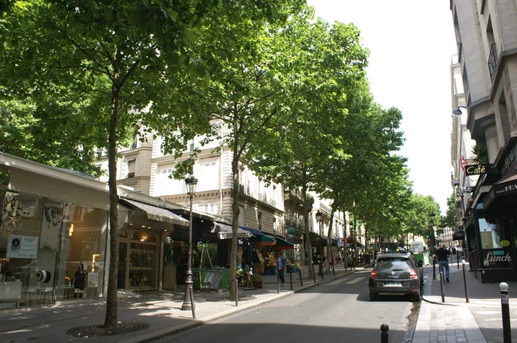 Rue de Martyrs in South Pigalle