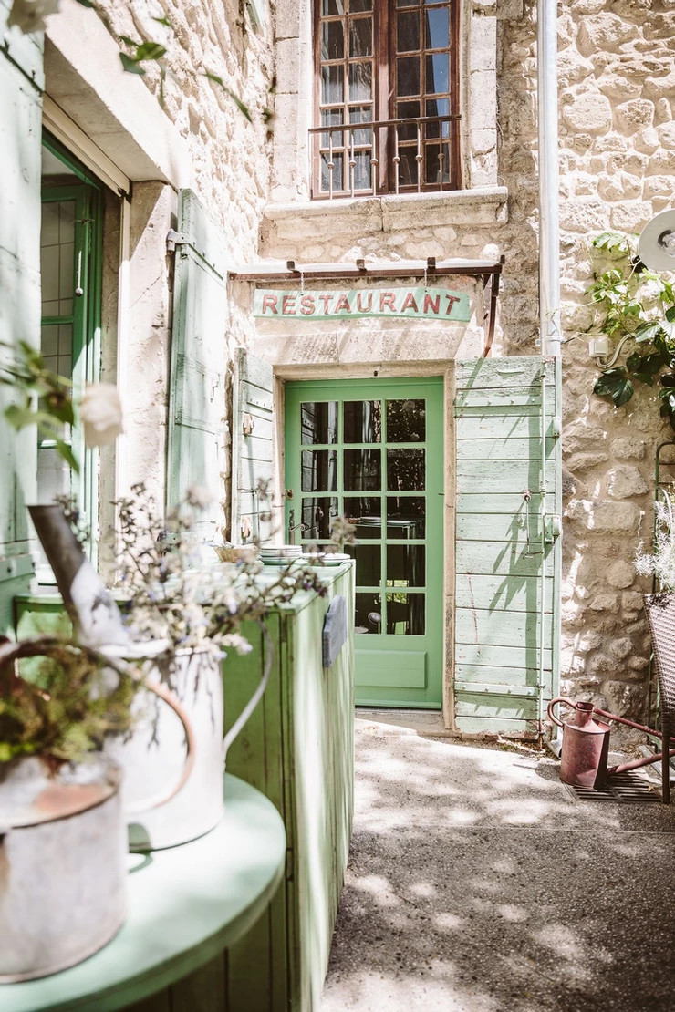 pretty land in Oppede-le-Vieux, a hidden gem in Provence's Luberon Valley
