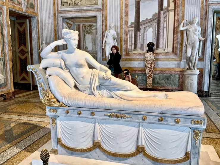 Antonio Canova, Pauline Borghese as Venus, 1808