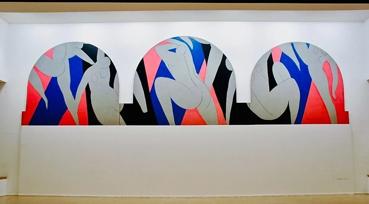 Henri Matisse, La Dance, 1930-33 -- at the Musee d'Art Moderne de la Ville de Paris