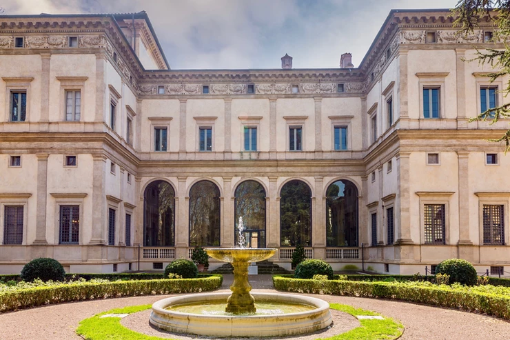 the Villa Farnesina in Rome's Trastevere neighborhood, one of Rome's most underrated museums