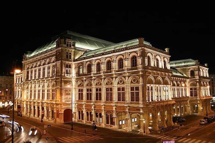 the Vienna State Opera in Vienna Austria