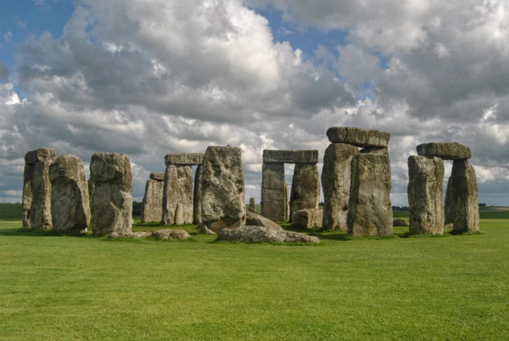the megaliths of Stonehenge
