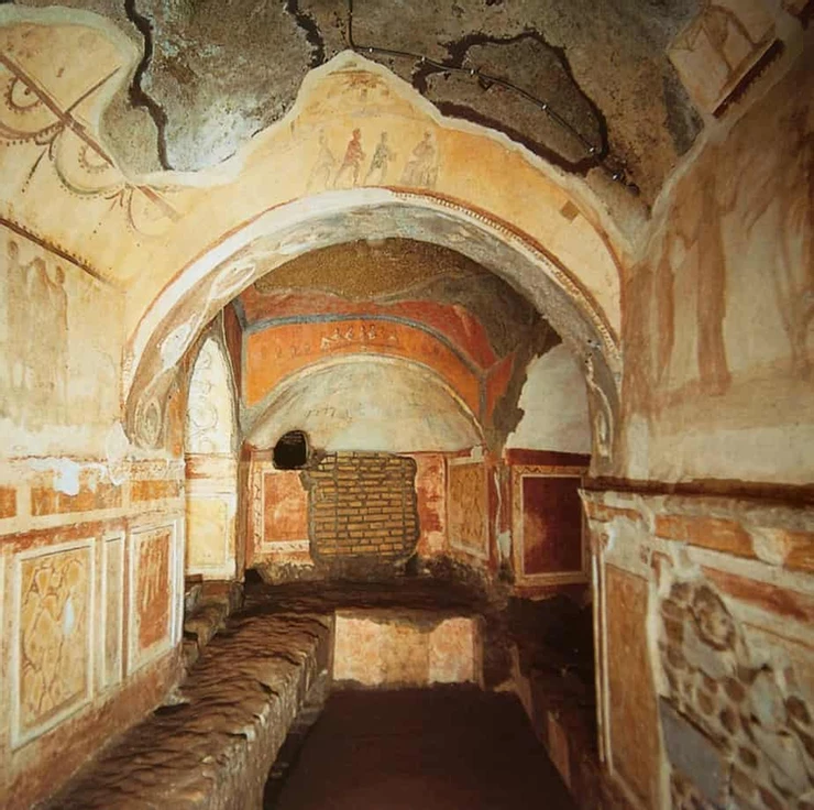Greek Chapel in the Catacombs of Priscilla by Steven Zucker – Flickr