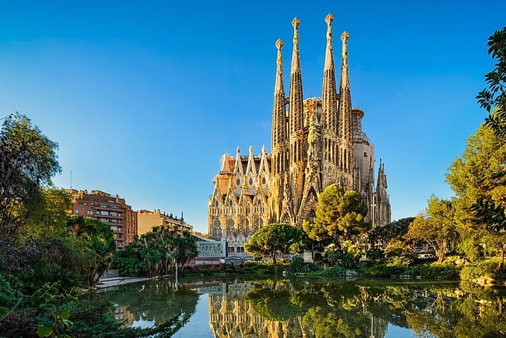 Sagrada Familia, perhaps Barcelona's most famous landmark