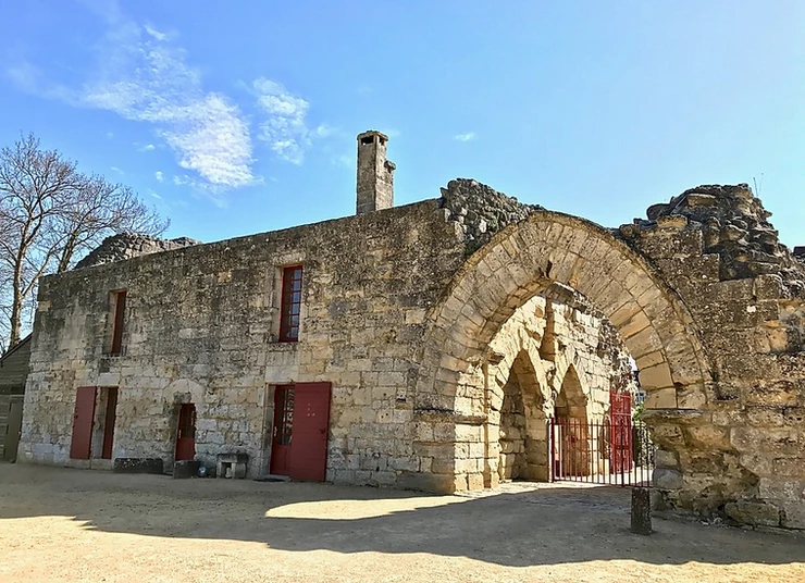 entrance of the Chateau de Coucy
