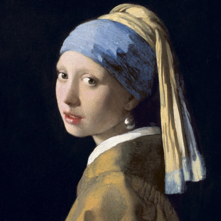 Johannes Vermeer, Girl With a Pearl Earring, 1665 -- Mauritshuis Museum Hague