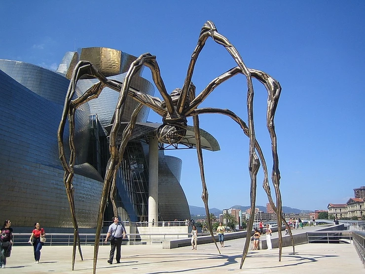 Louise Bourgeois, Maman, 1999 at the Guggenheim Bilbao