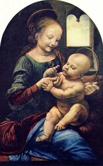 Leonardo da Vinci, Benois Madonna, 1478
