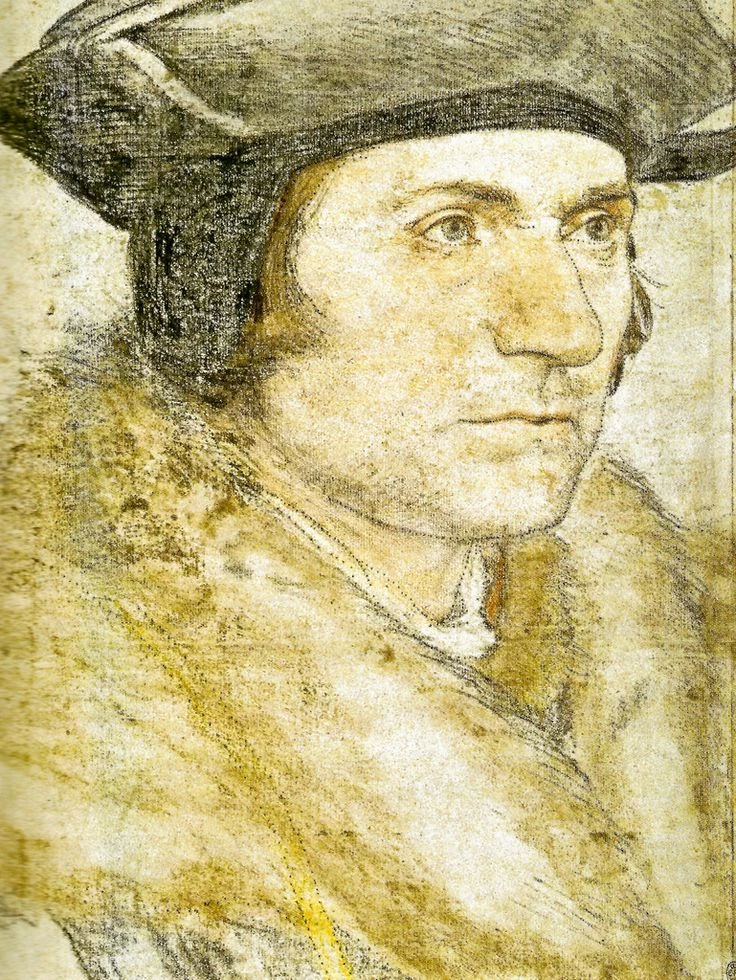 Hans Holbein, Sir Thomas More, 1527, at Windsor Castle