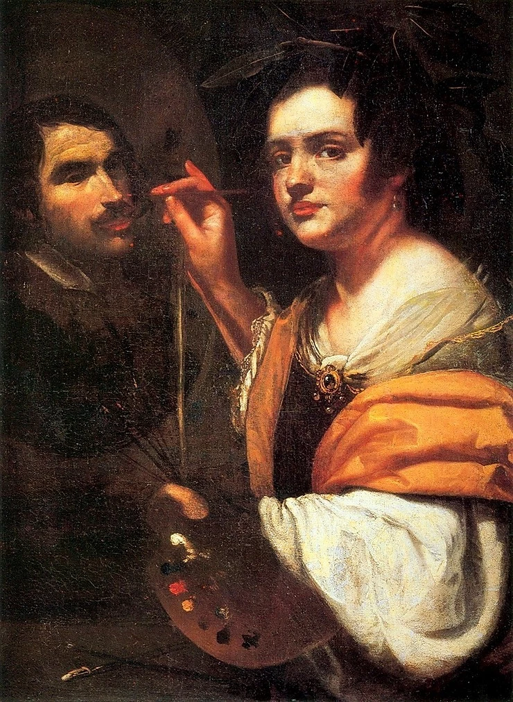 Artemisia Gentileschi, Self Portrait, 1637