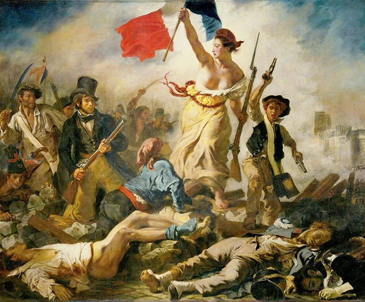 Eugene Delacroix, Liberty Leading the People, 1830