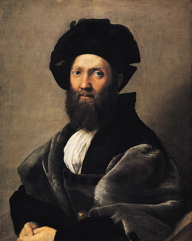 Raphael, Portrait of Baldasarre Castiglione, 1515