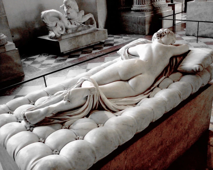 Sleeping Hermaphrodite, 1st to 3rd century B.C.