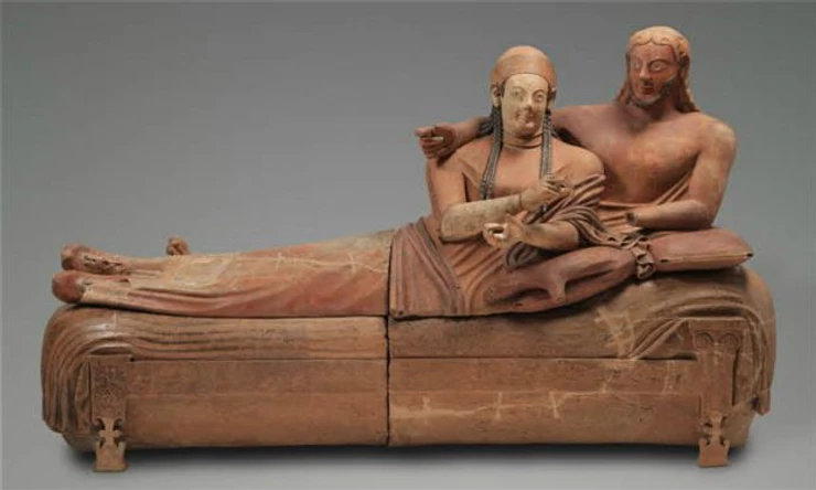 Sarcophagus of the Spouses, 9th to 1st centuries B.C.