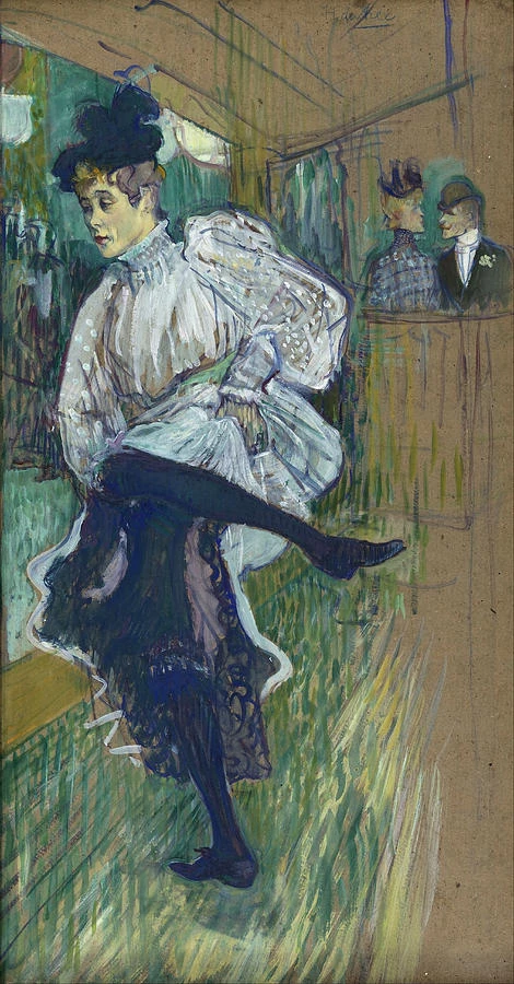 Henri de Toulouse-Lautrec, Jane Avril Dancing, 1892