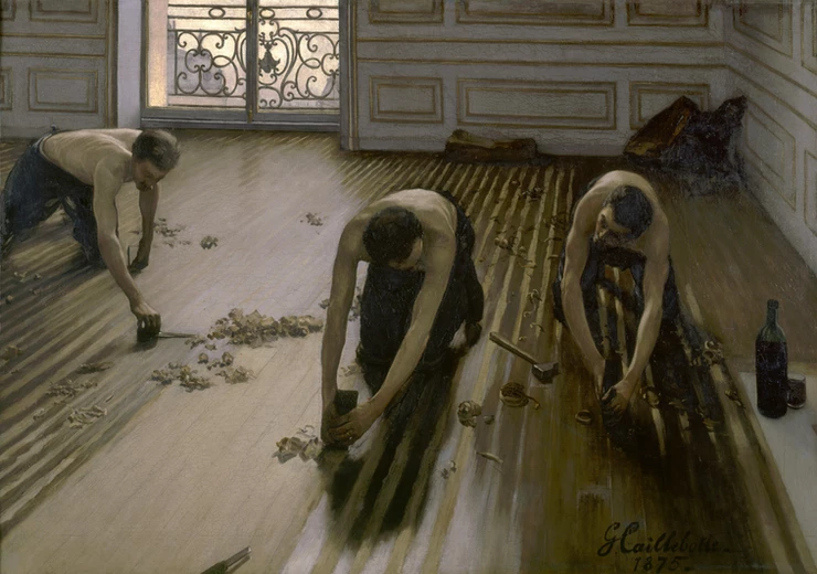 Gustave Caillebotte, The Floor Scrapers, 1875