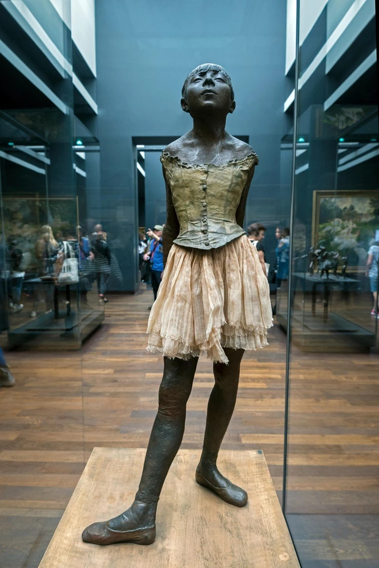 Edgar Degas, Little Dancer of Fourteen Years, 1881 -- a masterpiece of the Orsay