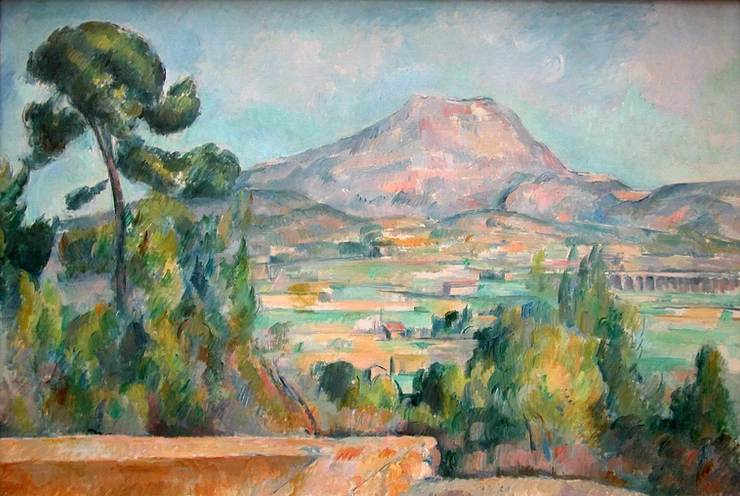 Paul Cezanne, Mount Saint Victoire, 1890