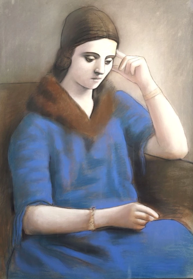 Pablo Picasso, Olga Pensive, 1923