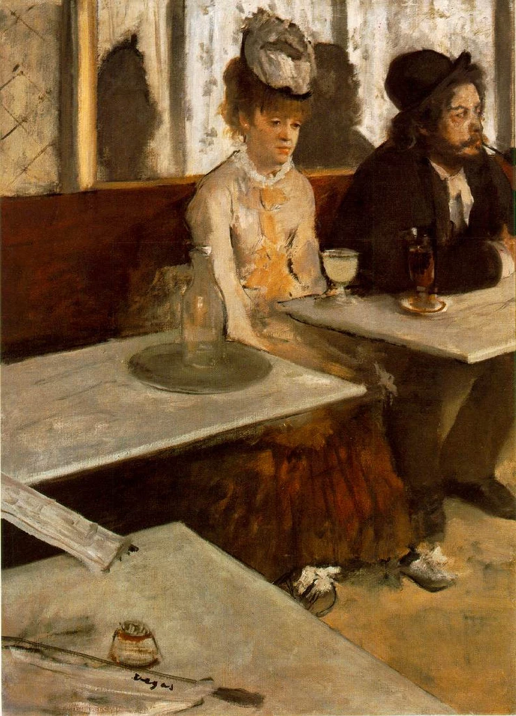Edgar Degas, The Absinthe Drinker, 1876