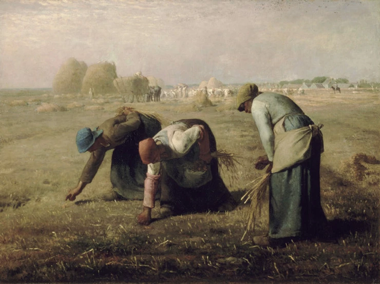 Jean-Francois Millet, The Gleaners, 1857