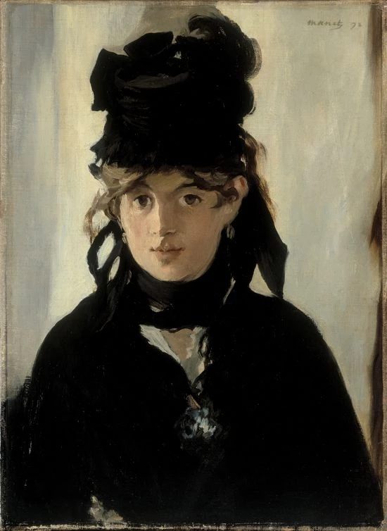 Edouard Manet, Berthe Morisot with a Bouquet of Violets, 1872