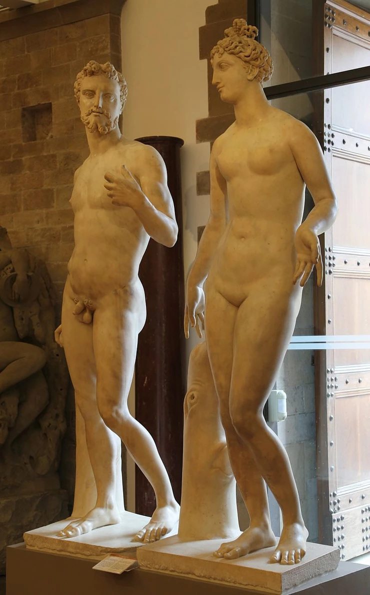Baccio Bandinelli, Adam and Eve, 1551