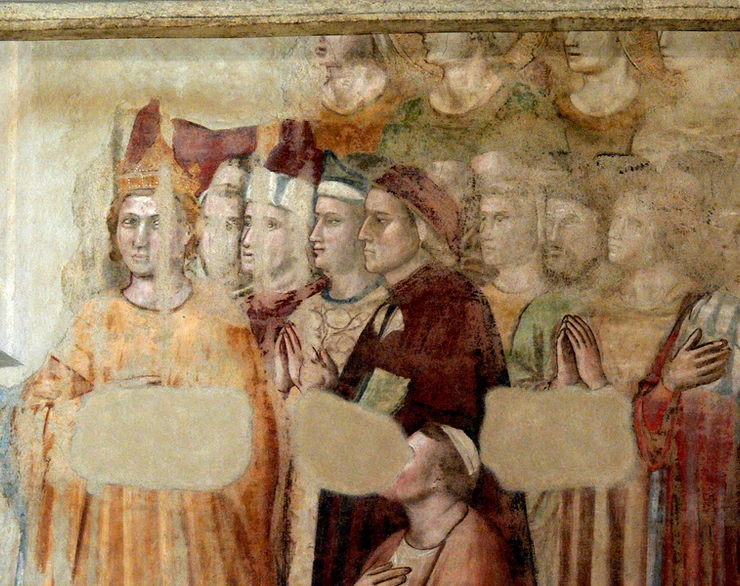 frescos in the Magdalene Chapel