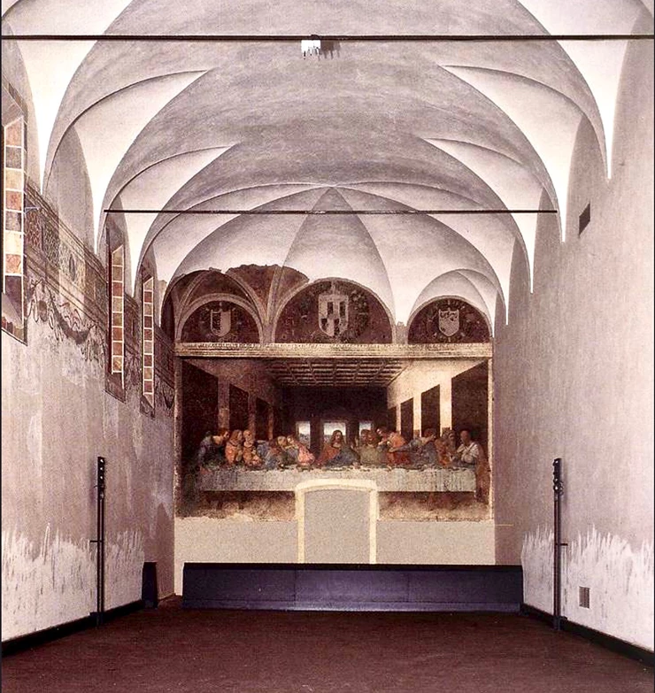 the Refectory that houses The Last Supper