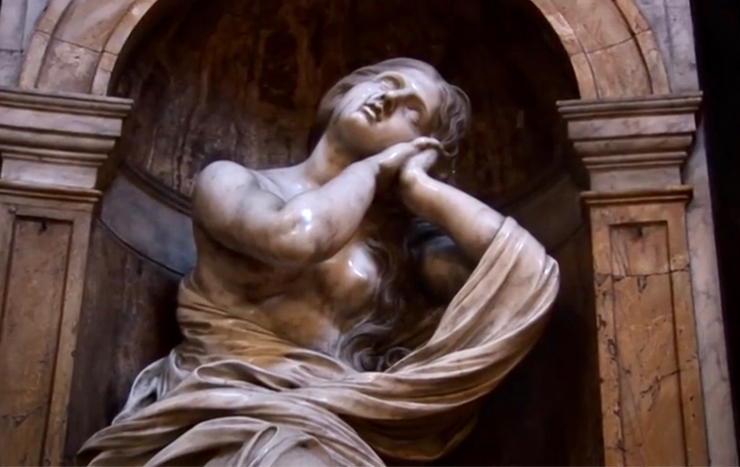 Bernini, St. Mary Magdalene in Mystical Ecstacy, 1661-63