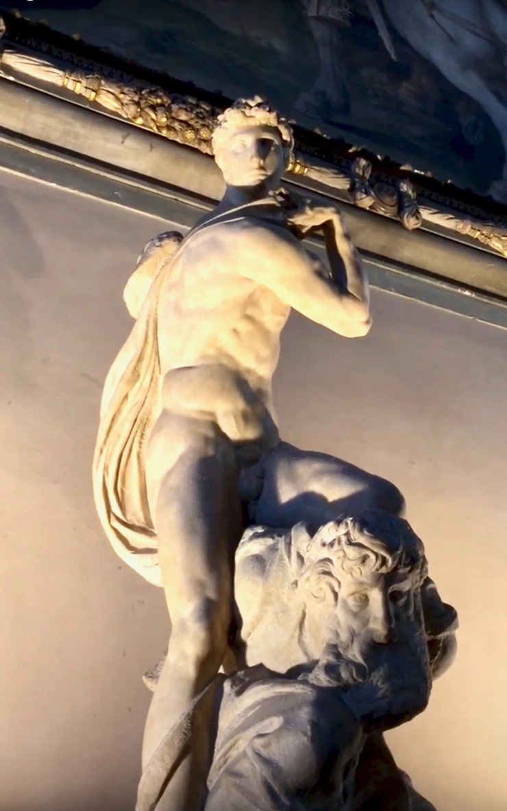 Michelangelo's Genius of Victory in the Palazzo Vecchio