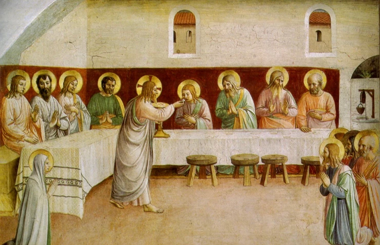 Fra Angelico, The Last Supper, 1442
