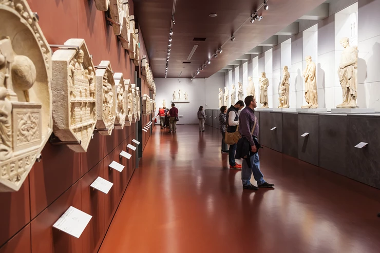 room in the Duomo Museum in Florence