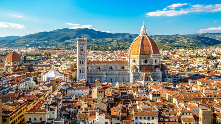 Florence's Duomo with the iconic Brunelleschi dome