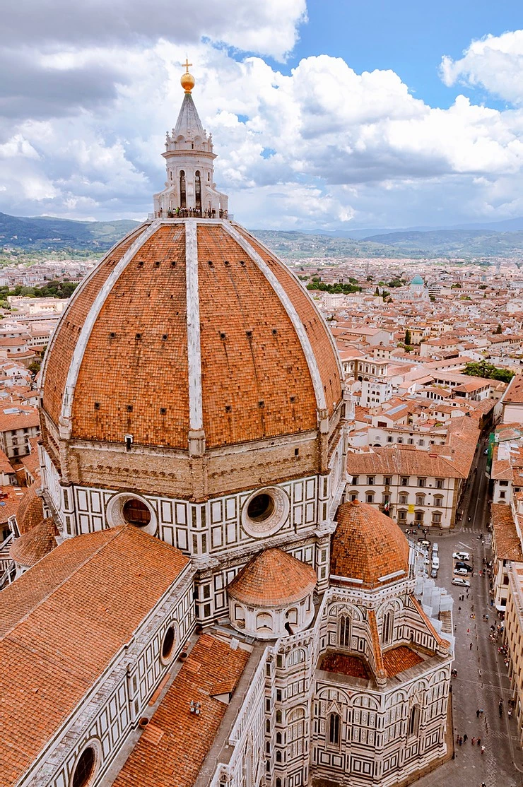 view from the Giotto bell tower