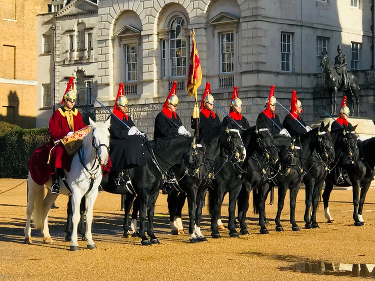 Horse Guards Parade in Westminster