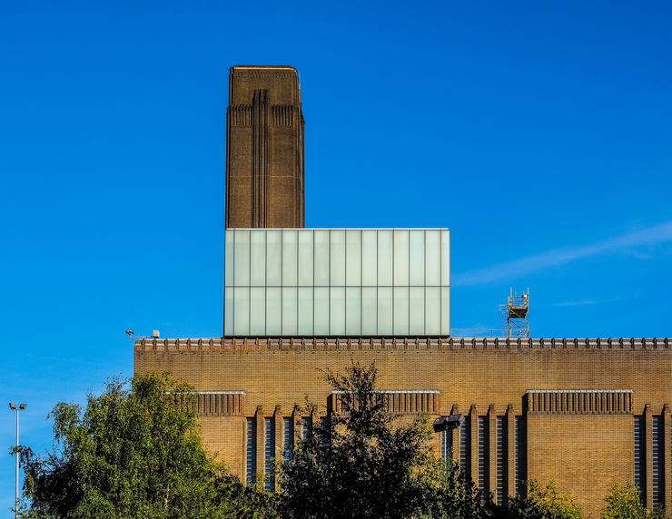 Tate Modern, one of the world's premiere modern and contemporary art museums