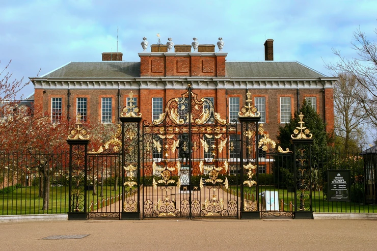 exterior of Kensington Palace in west London
