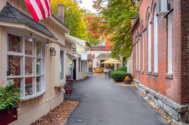 pretty lane in Stockbridge MA, definitely one of the most beautiful towns in New England